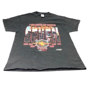 Vintage Dale Earnhardt Seven Time Winston Cup Champ single stitch T shirt Large